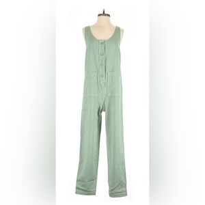 Jungmaven Light Green Hemp Button front jump